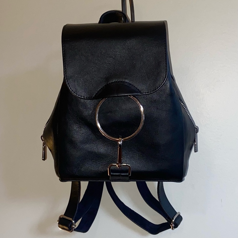 SOLD - Ellia Mandelyn Genuine Leather Mini Backpack